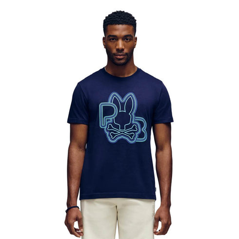 CAMISETA AZUL CARGO PSYCHO BUNNY